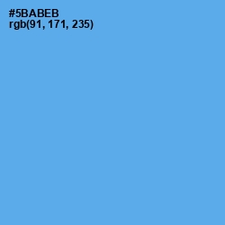 #5BABEB - Picton Blue Color Image