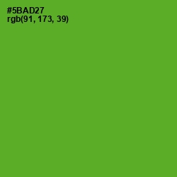 #5BAD27 - Apple Color Image