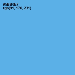 #5BB0E7 - Picton Blue Color Image