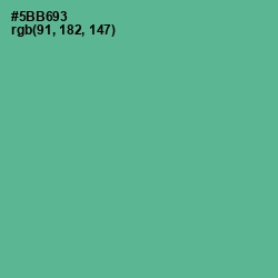#5BB693 - Breaker Bay Color Image