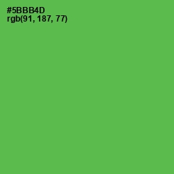 #5BBB4D - Fern Color Image