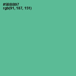 #5BBB97 - Breaker Bay Color Image