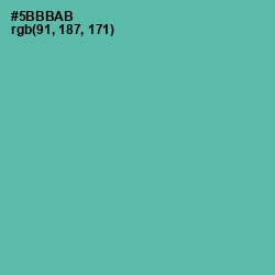 #5BBBAB - Tradewind Color Image