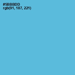 #5BBBDD - Shakespeare Color Image