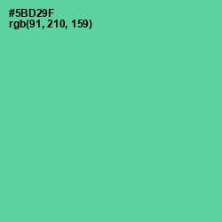 #5BD29F - De York Color Image