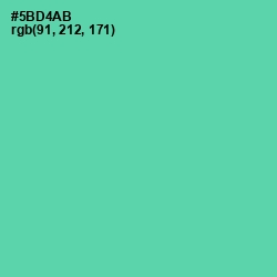 #5BD4AB - De York Color Image
