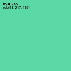 #5BD9A5 - De York Color Image