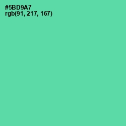 #5BD9A7 - De York Color Image