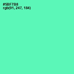 #5BF7B8 - De York Color Image