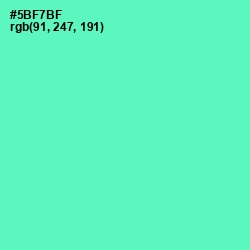 #5BF7BF - De York Color Image
