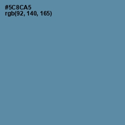 #5C8CA5 - Horizon Color Image