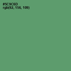 #5C9C6D - Spring Leaves Color Image