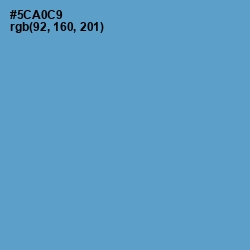 #5CA0C9 - Shakespeare Color Image