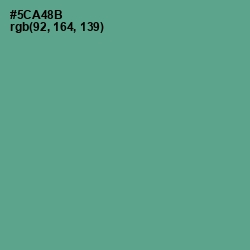 #5CA48B - Breaker Bay Color Image