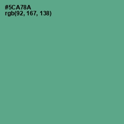 #5CA78A - Breaker Bay Color Image