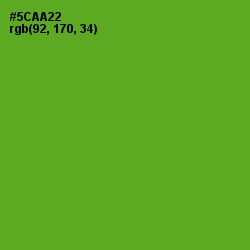 #5CAA22 - Apple Color Image