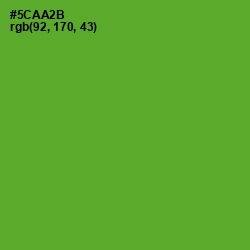 #5CAA2B - Apple Color Image