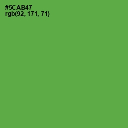 #5CAB47 - Fruit Salad Color Image