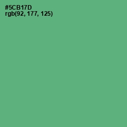 #5CB17D - Aqua Forest Color Image