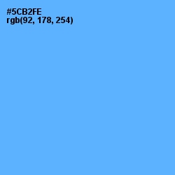 #5CB2FE - Picton Blue Color Image
