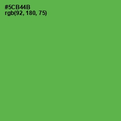 #5CB44B - Fruit Salad Color Image