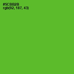 #5CBB2B - Apple Color Image