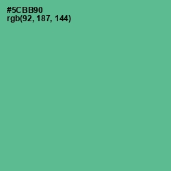 #5CBB90 - Breaker Bay Color Image