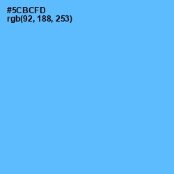 #5CBCFD - Picton Blue Color Image