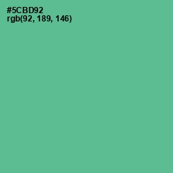 #5CBD92 - Breaker Bay Color Image