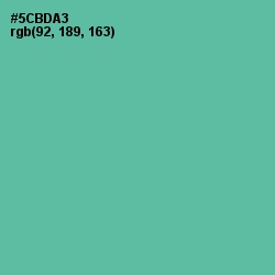 #5CBDA3 - Tradewind Color Image