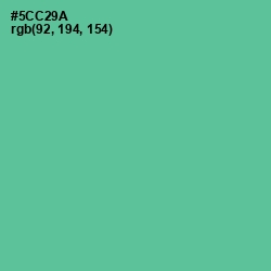 #5CC29A - De York Color Image
