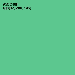 #5CC88F - De York Color Image