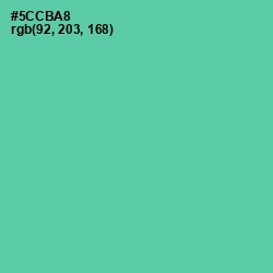 #5CCBA8 - De York Color Image