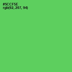 #5CCF5E - Mantis Color Image