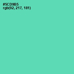 #5CD9B5 - De York Color Image