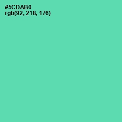 #5CDAB0 - De York Color Image