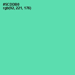 #5CDDB0 - De York Color Image