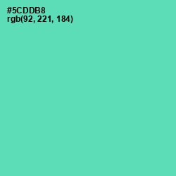 #5CDDB8 - De York Color Image