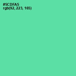 #5CDFA5 - De York Color Image