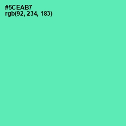 #5CEAB7 - De York Color Image