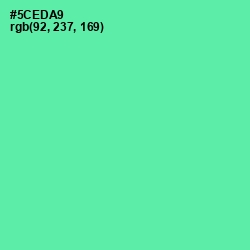 #5CEDA9 - De York Color Image