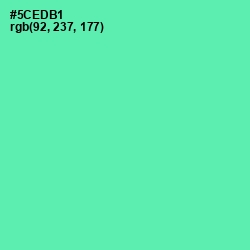 #5CEDB1 - De York Color Image