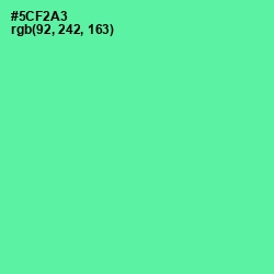 #5CF2A3 - De York Color Image