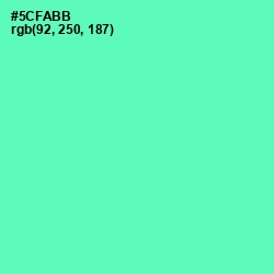 #5CFABB - De York Color Image