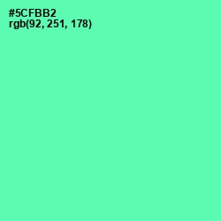 #5CFBB2 - De York Color Image