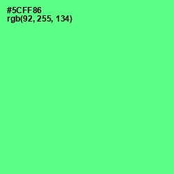 #5CFF86 - De York Color Image