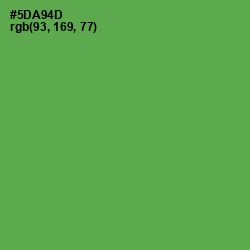 #5DA94D - Fruit Salad Color Image