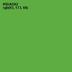#5DAD42 - Fruit Salad Color Image