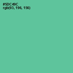 #5DC49C - De York Color Image