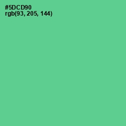 #5DCD90 - De York Color Image